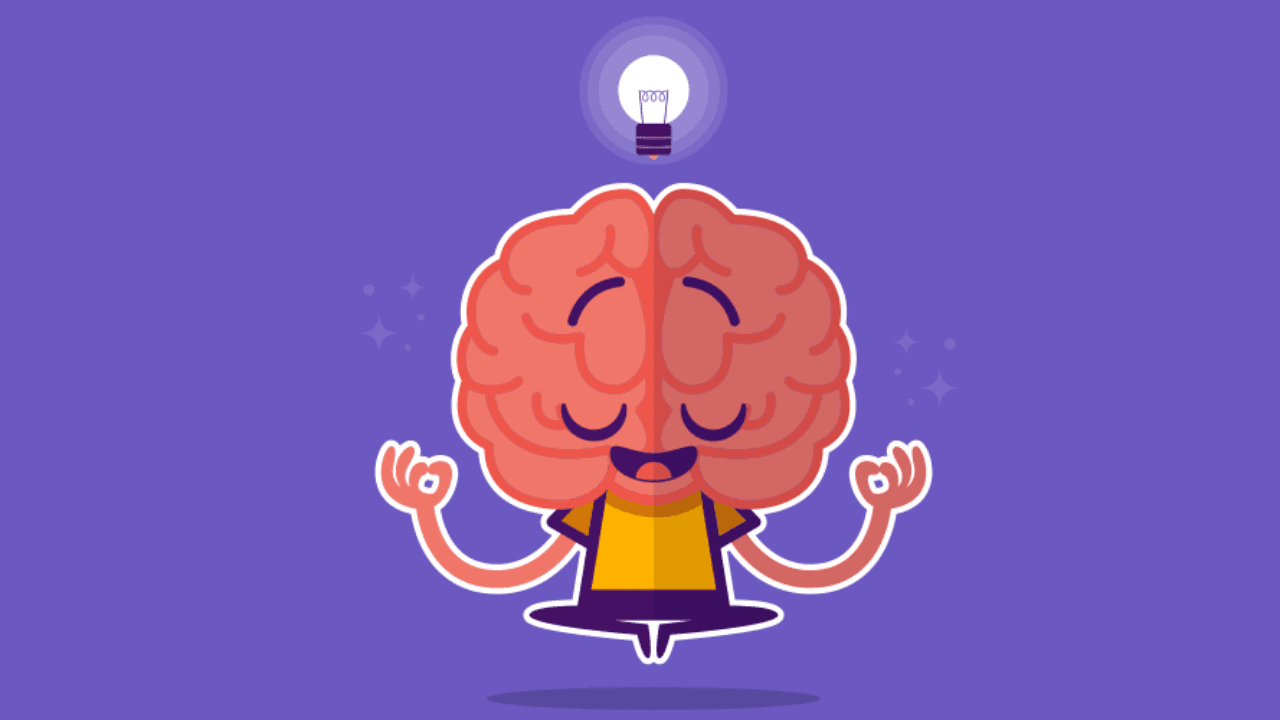 imagen cerebro meditando
