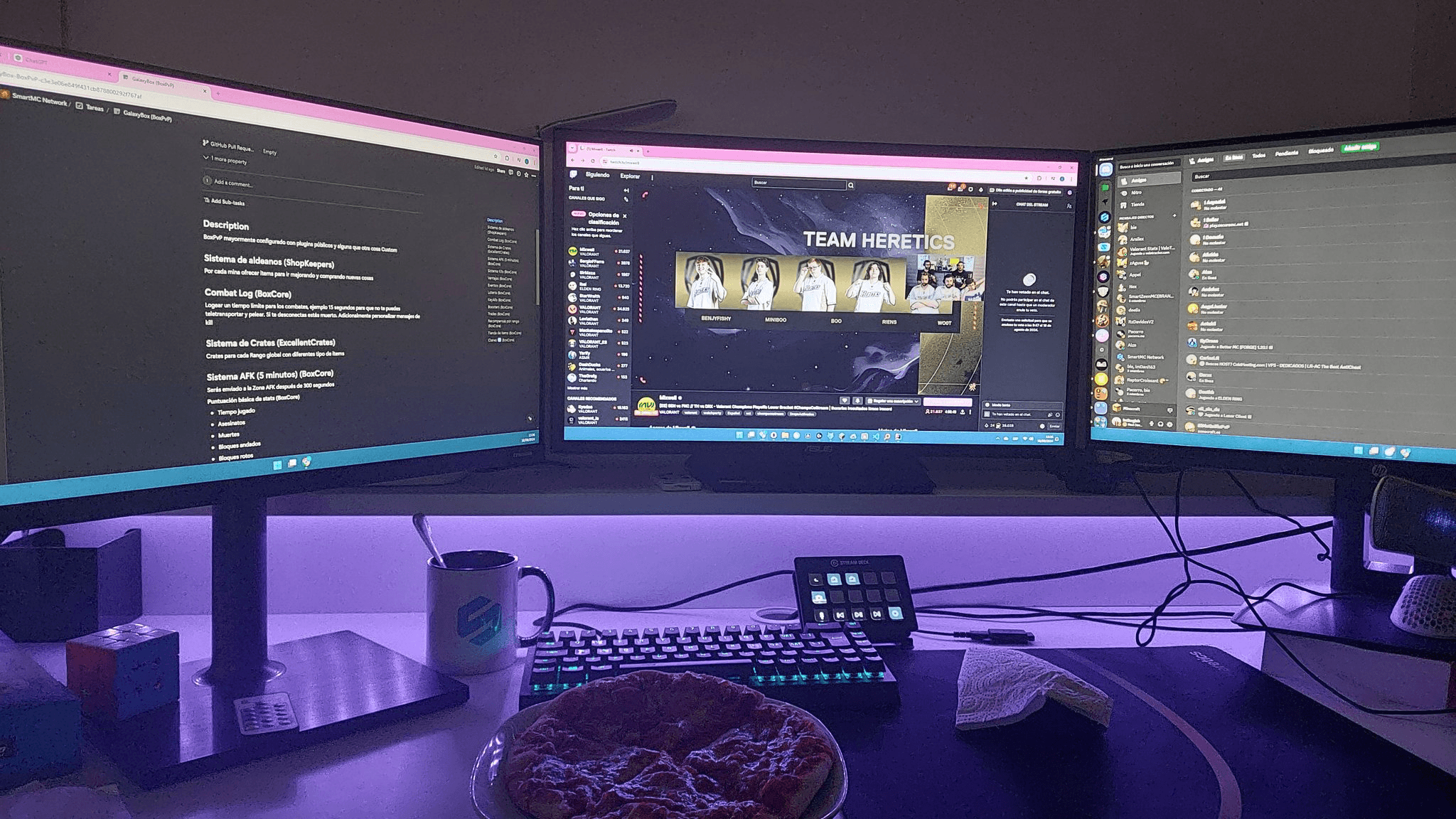 Setup de Sergio